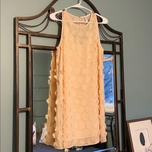 floral chiffon midi dress